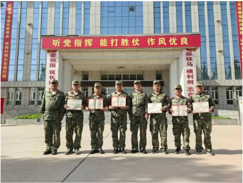 新闻速递 | 我院教职工参加民兵军事训练获表彰
