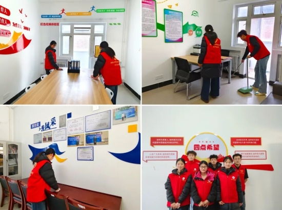 财经旅游学院开展寒假前校园专项整治行动